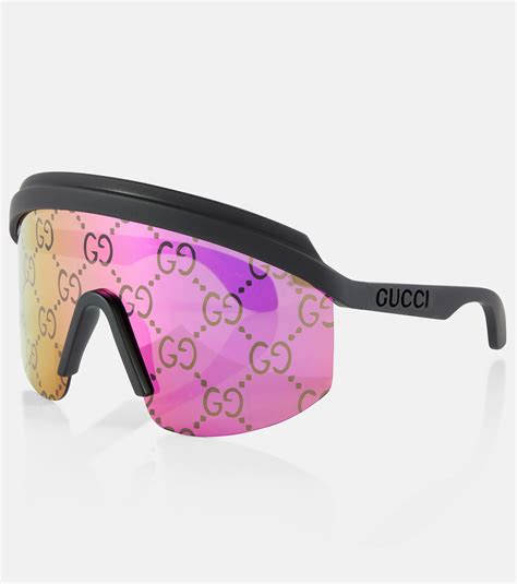 gucci white mask sunglasses|ladies gucci face mask.